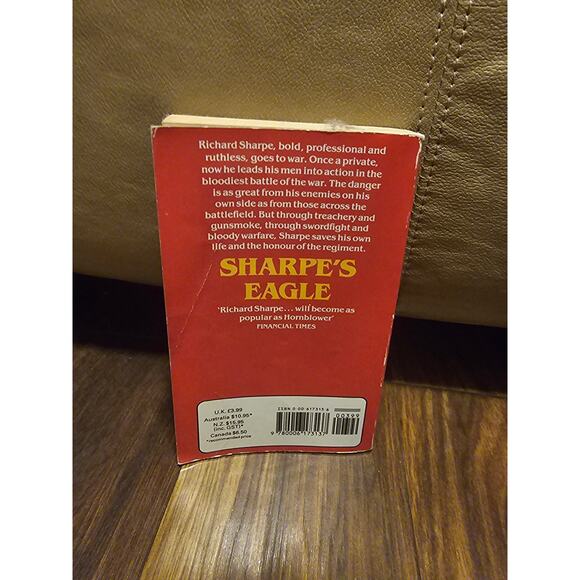 Bernard Cornwell Sharpes Eagle Paperback Historical Napoleonic War Adventure - Picture 2 of 2